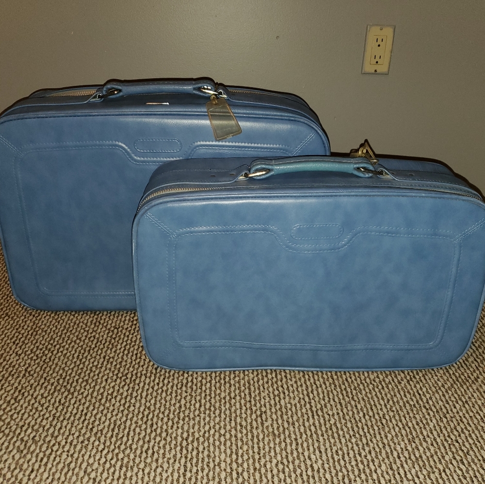 Vintage Samsonite 2 piece luggage set